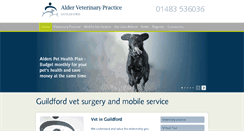 Desktop Screenshot of aldervets.co.uk